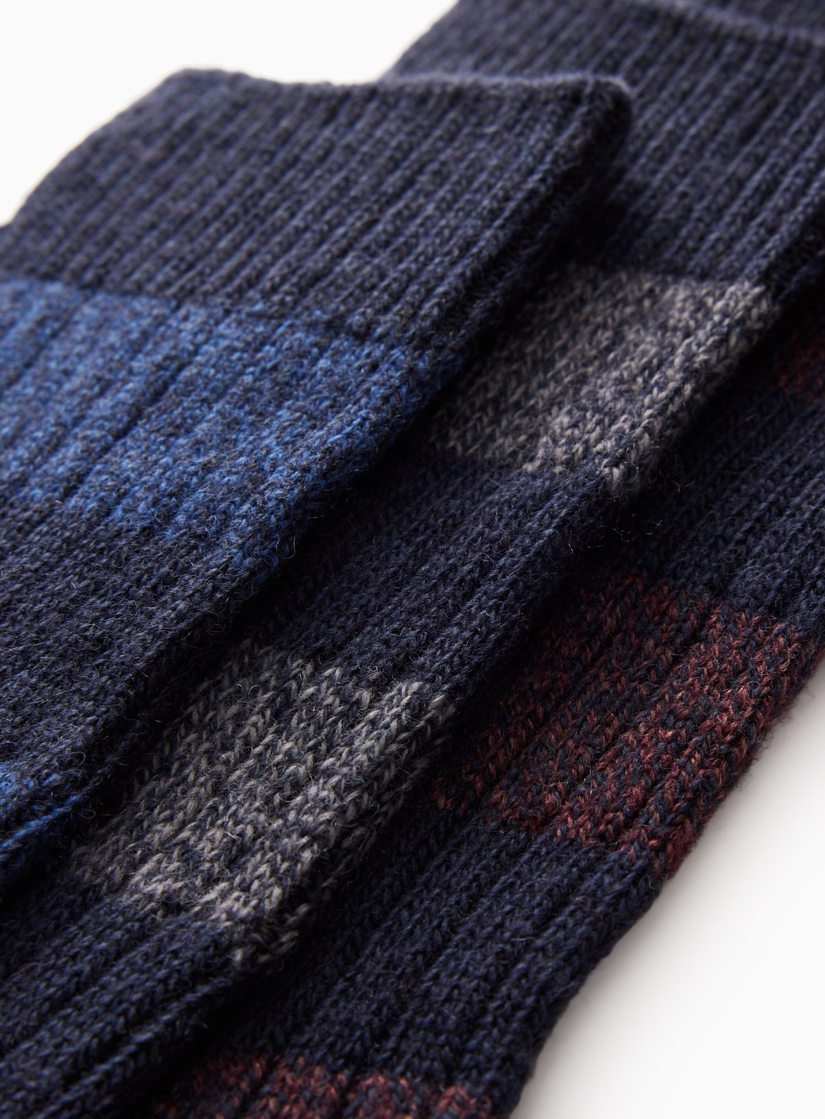 Thermal Ribbed Socks 3 Pack 9-12 - Image 2 thumbnail